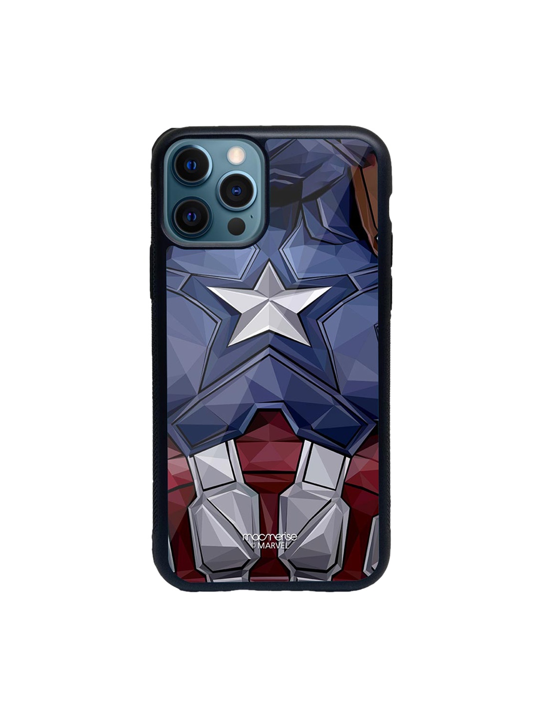 Macmerise Navy Blue & Silver-Toned Captain America Vintage Suit iPhone 12 Pro Phone Case
Macmerise Navy Blue & Silver-Toned Captain America Vintage Suit iPhone 12 Pro Phone Case