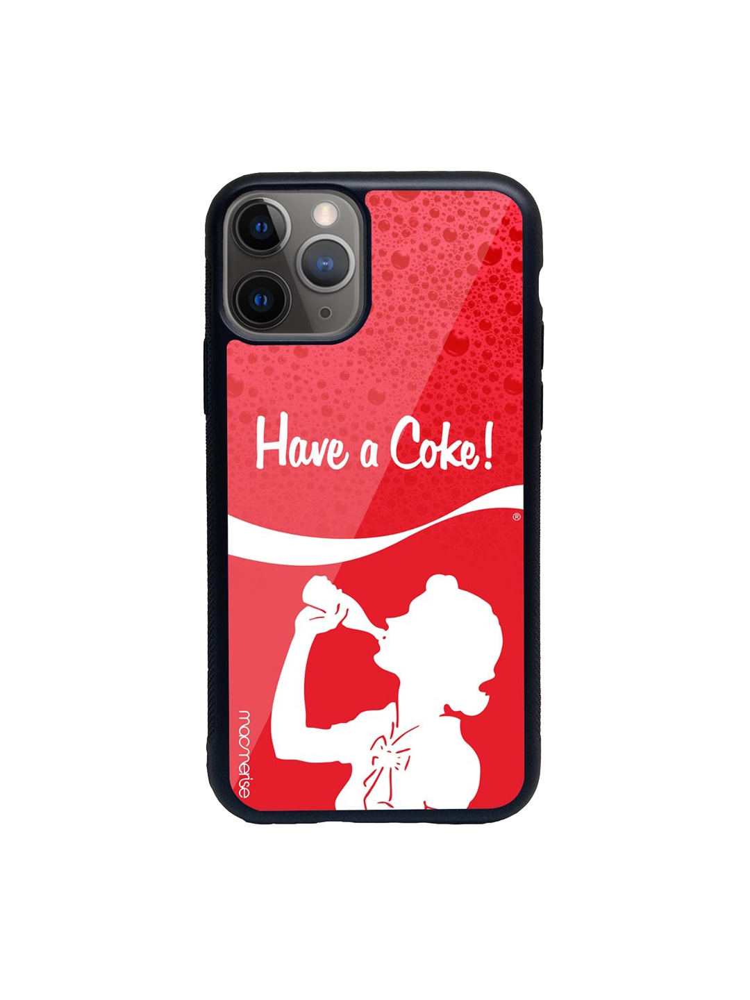 macmerise Red & White Have a Coke Printed iPhone 11 Pro Back Case