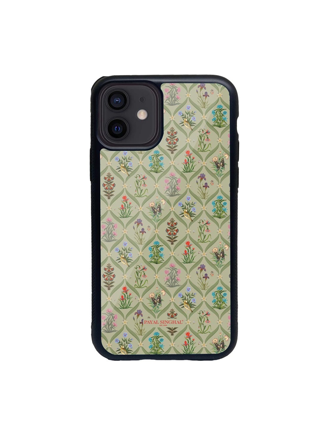 Macmerise Green & Pink Payal Singhal Mughal Motifs Glass Case for iPhone 12 Mini Back Case
Macmerise Green & Pink Payal Singhal Mughal Motifs Glass Case for iPhone 12 Mini Back Case