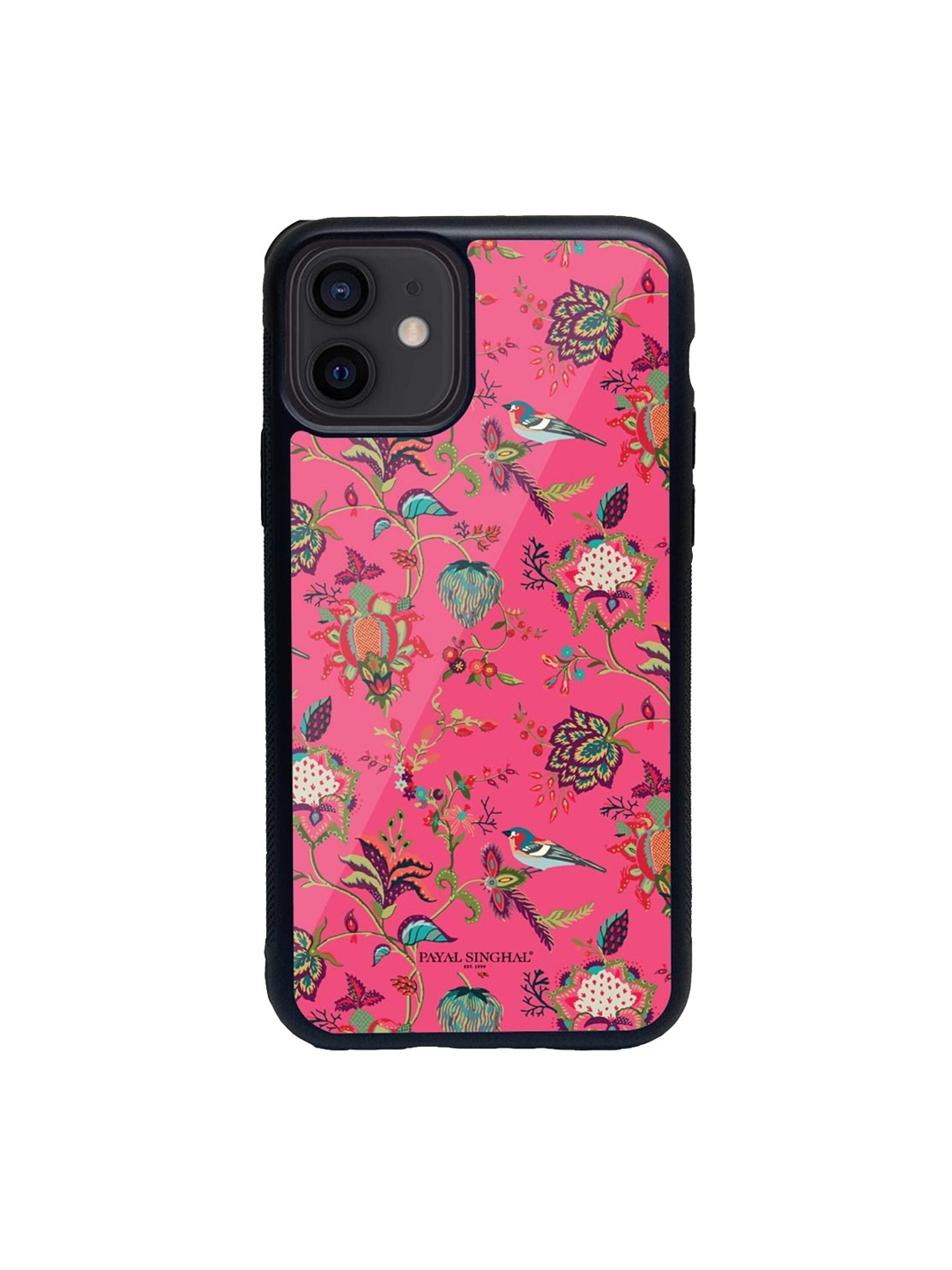 Macmerise Pink & Green Payal Singhal Chidiya Pink Glass Case for iPhone 12 Mini Back Case
Macmerise Pink & Green Payal Singhal Chidiya Pink Glass Case for iPhone 12 Mini Back Case