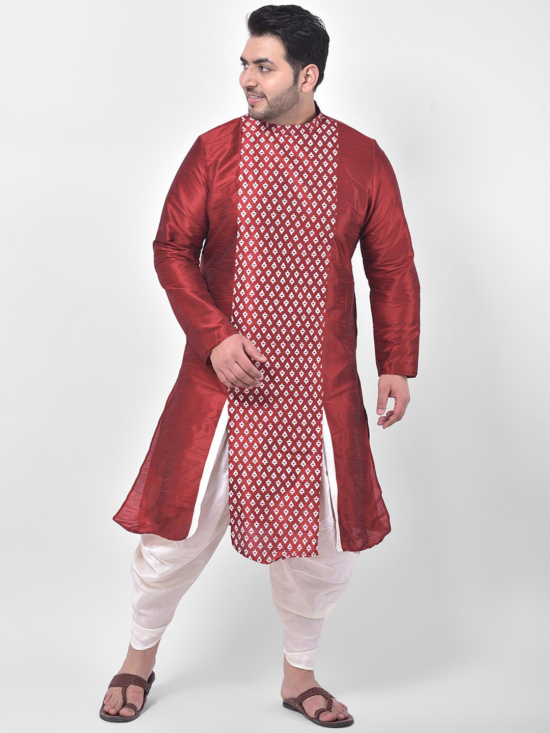 Deyann Plus Men Red Printed Kurta
Deyann Plus Men Red Printed Kurta