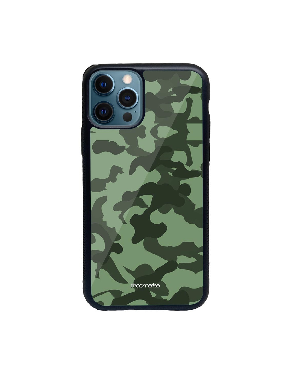 macmerise Green Camo iPhone 12 Pro Back Case