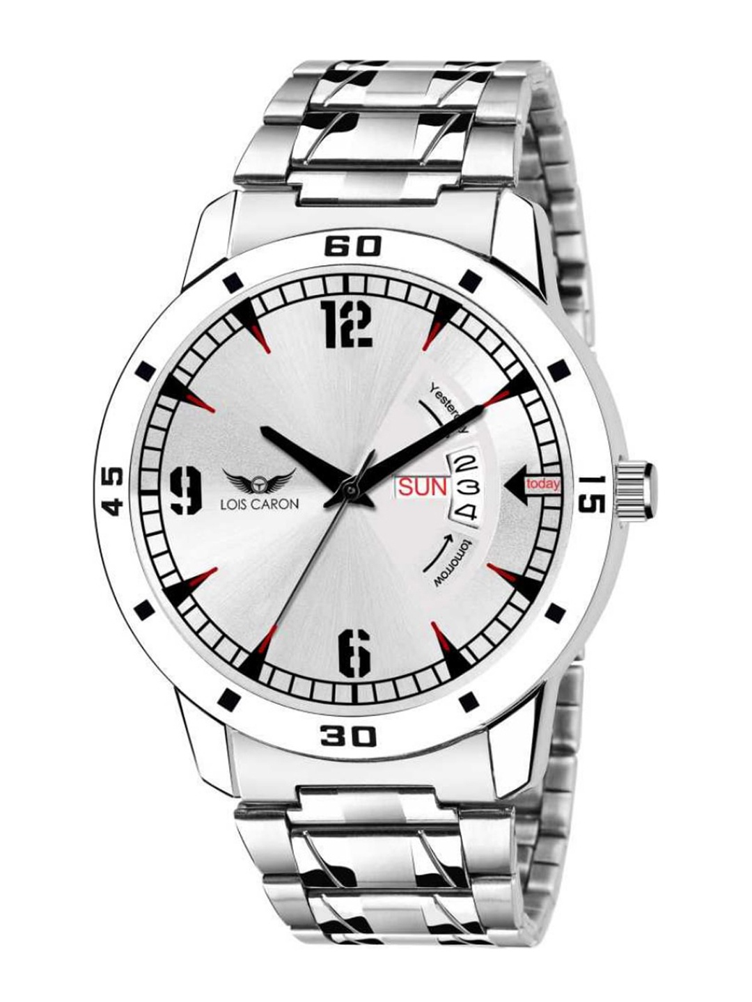 LOIS CARON Men White Analogue Watch MLC-8192