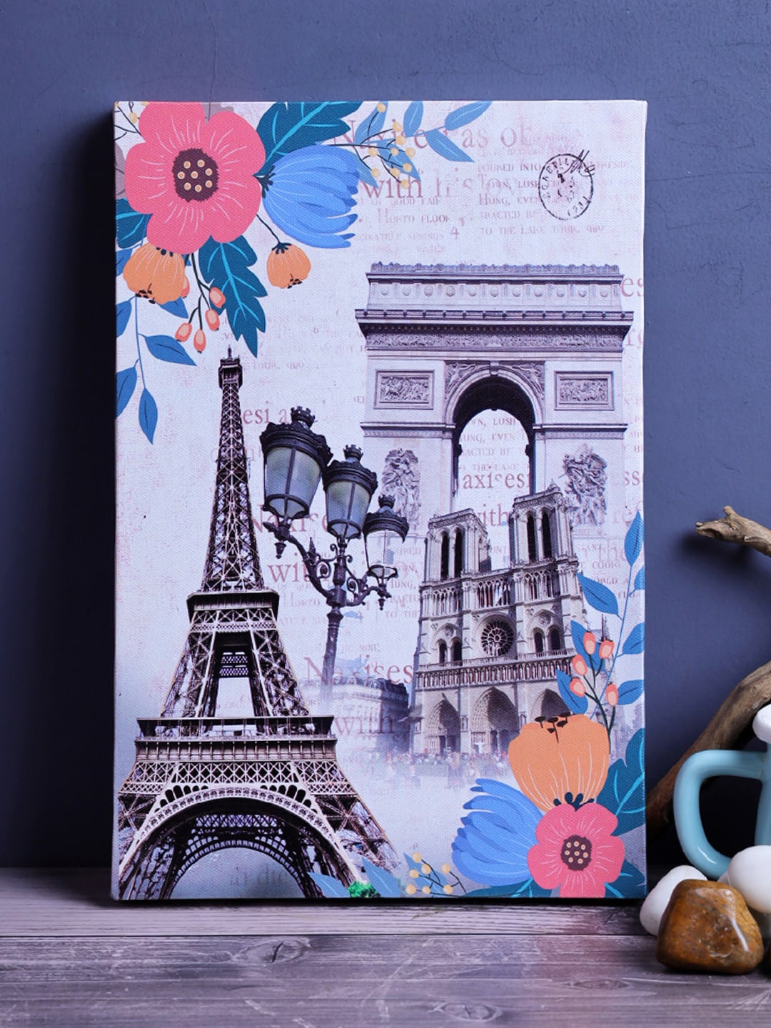 A Vintage Affair- Home Decor Pink & Blue Paris Lovers Digital Printed Borderless Wall Painting
A Vintage Affair- Home Decor Pink & Blue Paris Lovers Digital Printed Borderless Wall Painting