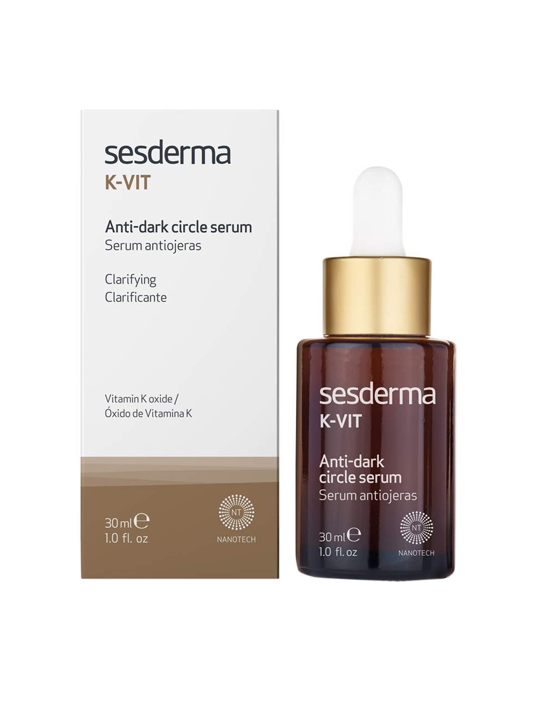 Sesderma Unisex K-VIT Anti-Dark Circle Serum 30 ml, Transparent