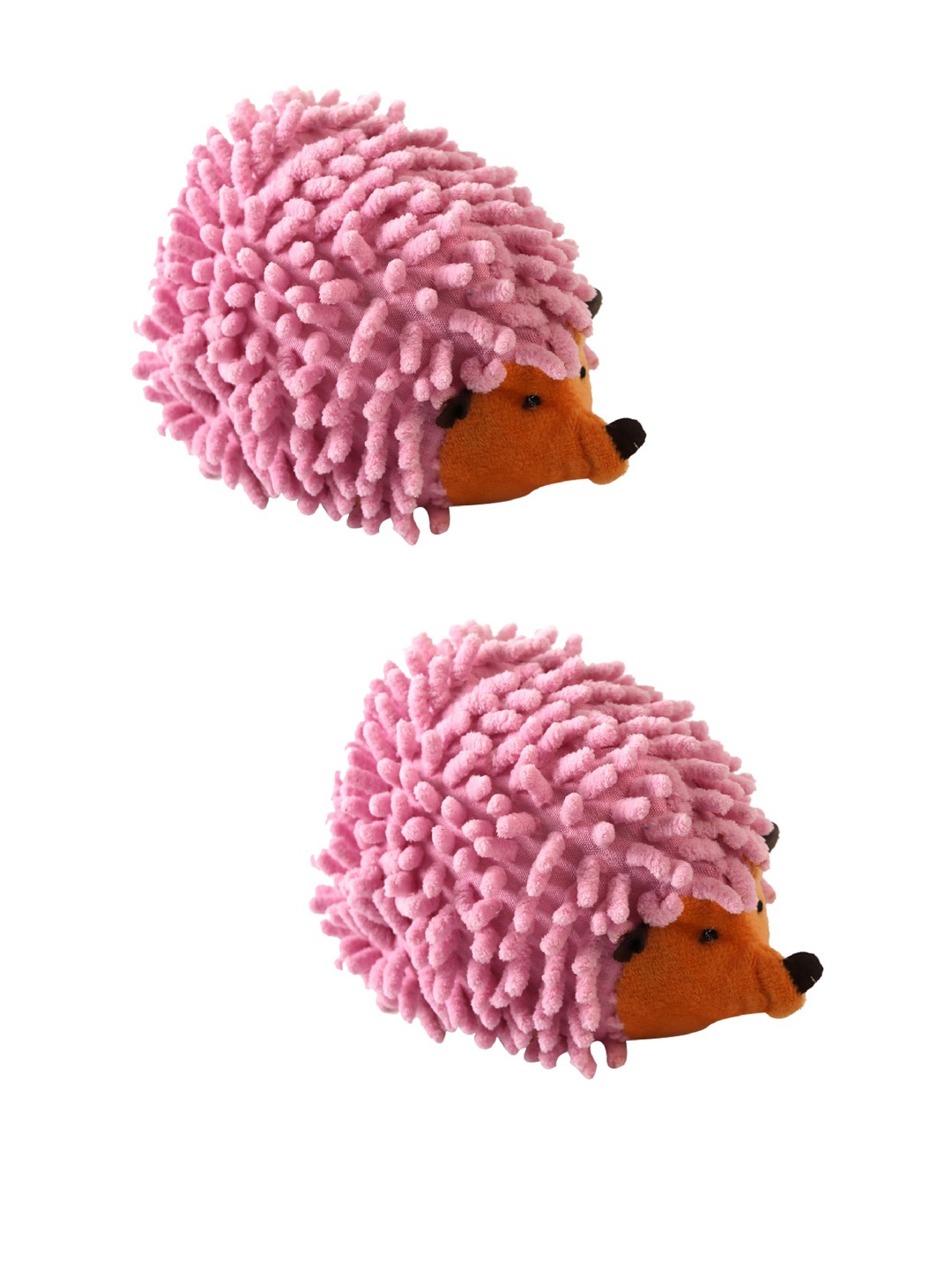 PETS EMPIRE Dog Toy Hedgehog Shape Toys (Purple) 1 Piece
