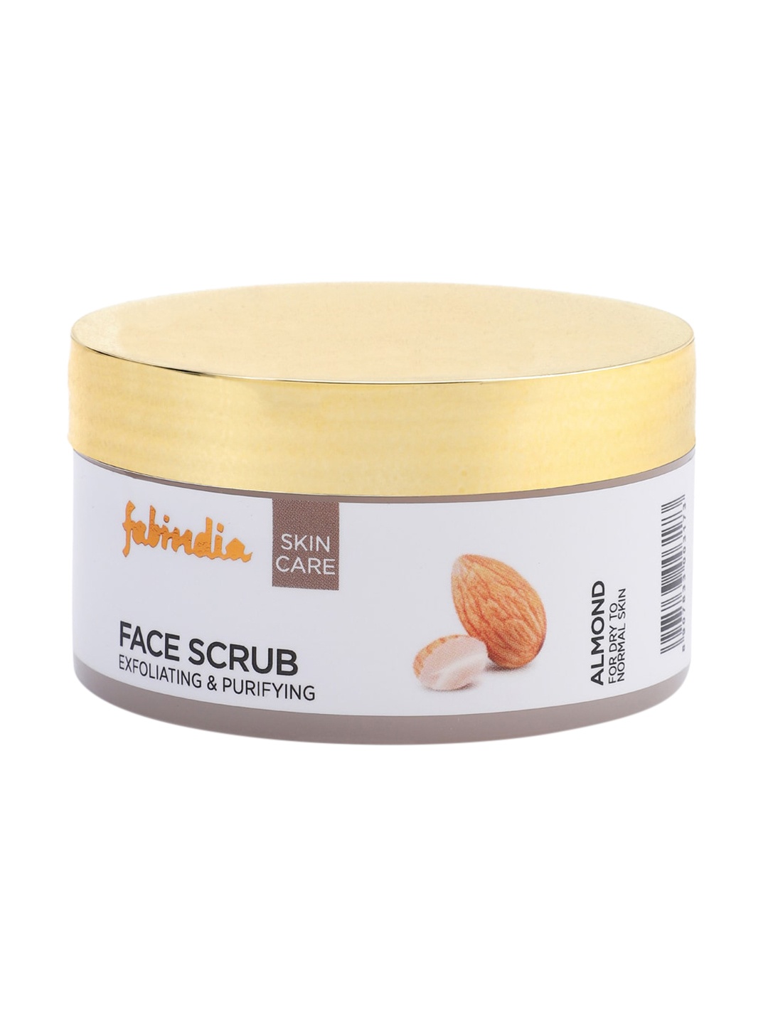 Fabindia Unisex White Almond Face Scrub