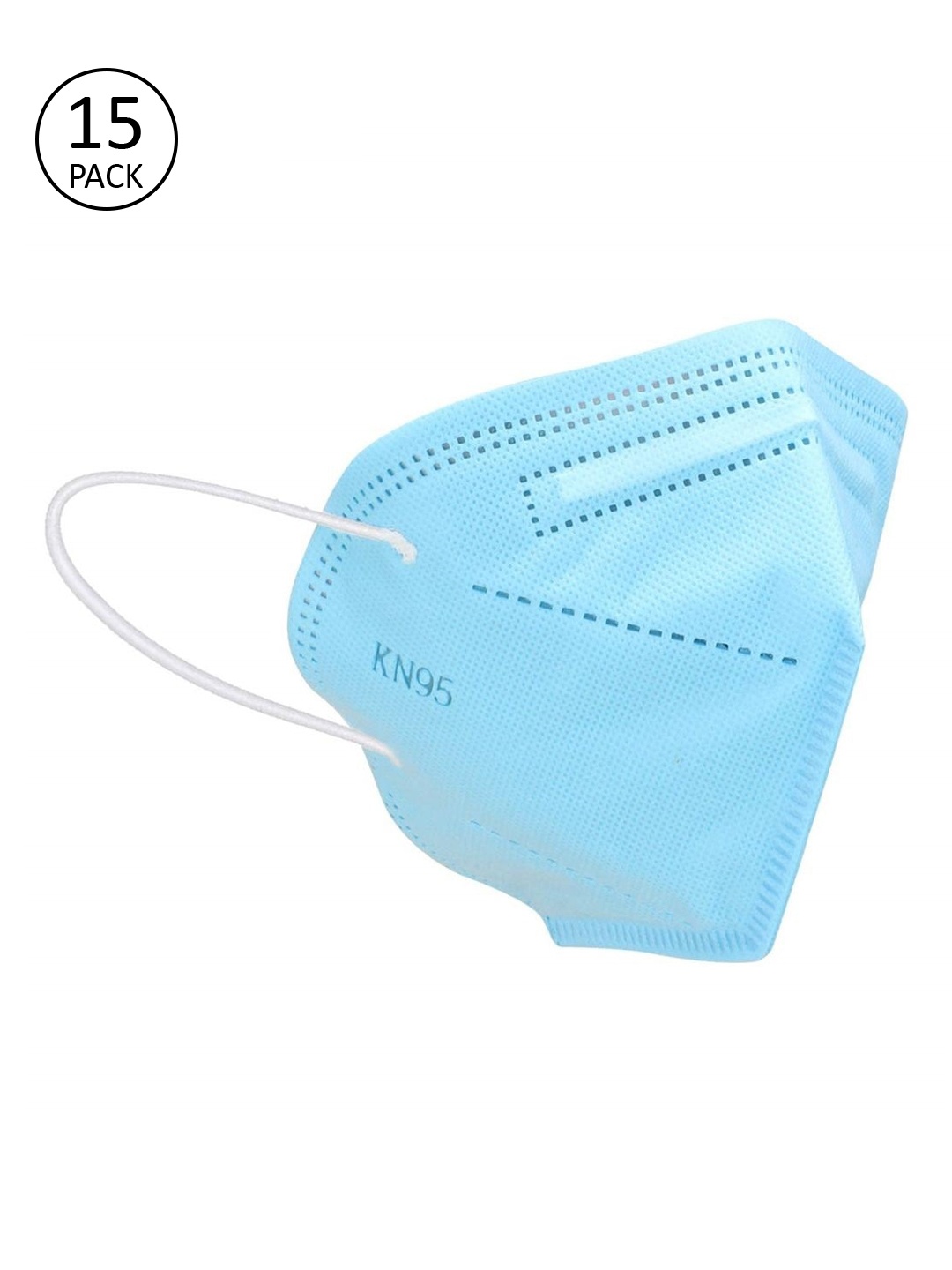 OOMPH Unisex Pack Of 12 Solid 5-Ply Anti-Pollution Reusable KN95 Protective Masks, Blue
OOMPH Unisex Pack Of 12 Solid 5-Ply Anti-Pollution Reusable KN95 Protective Masks, Blue