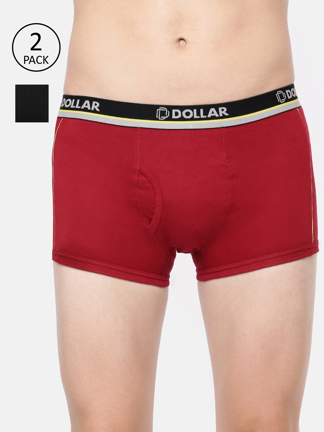 Dollar Bigboss Men Pack Of 2 Assorted Super Combed Cotton Trunks MBTR-12-GLOTRUNK-PO2-C3
Dollar Bigboss Men Pack Of 2 Assorted Super Combed Cotton Trunks MBTR-12-GLOTRUNK-PO2-C3