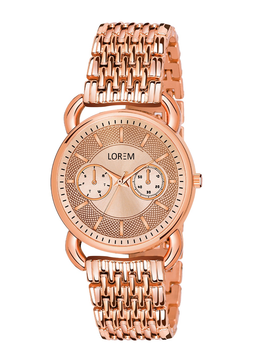 LOREM Women Rose Gold Analogue Watch LR274