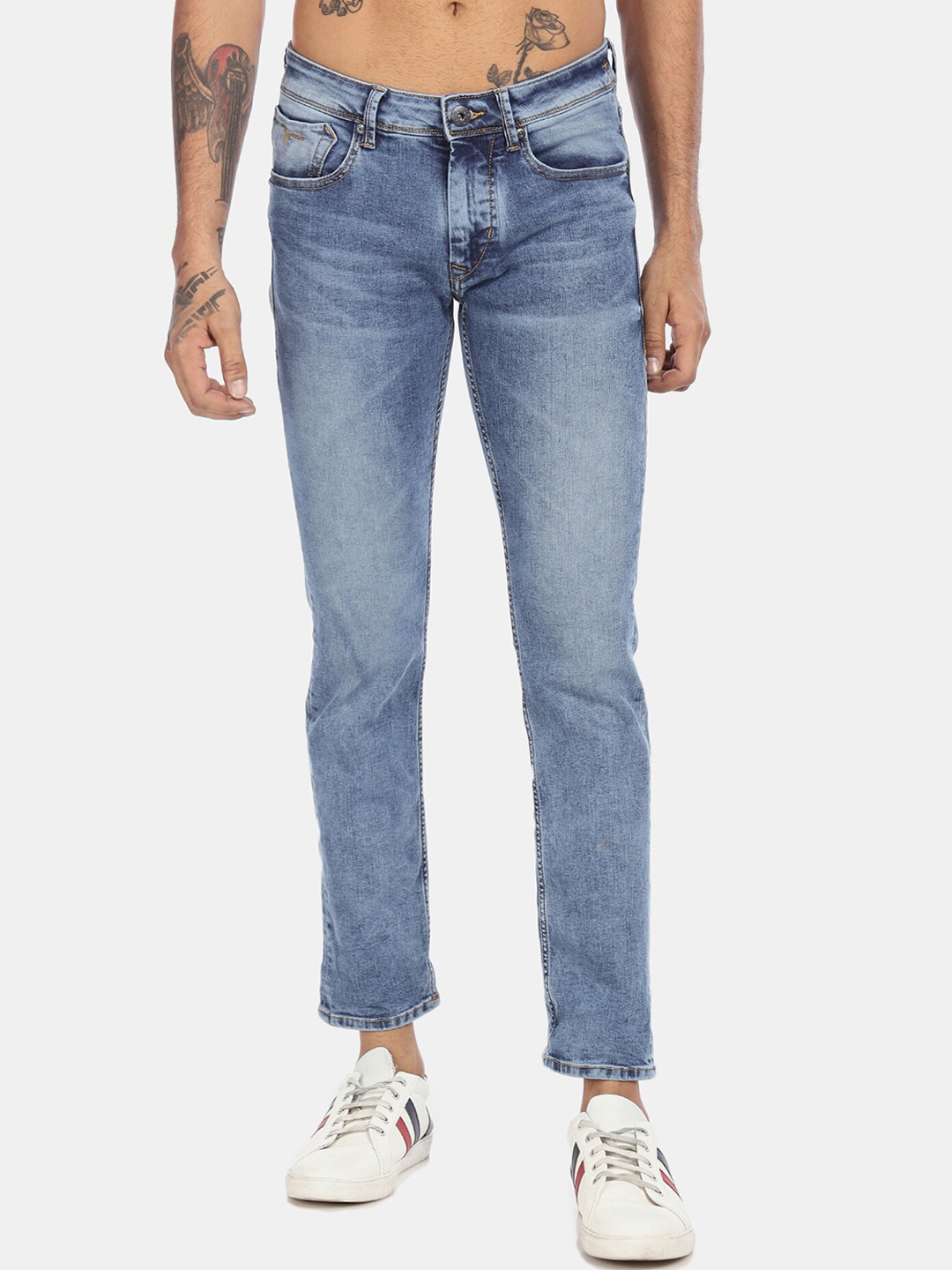 Flying Machine Men Blue Michael Slim Tapered Fit Mid-Rise Clean Look Stretchable Jeans
Flying Machine Men Blue Michael Slim Tapered Fit Mid-Rise Clean Look Stretchable Jeans