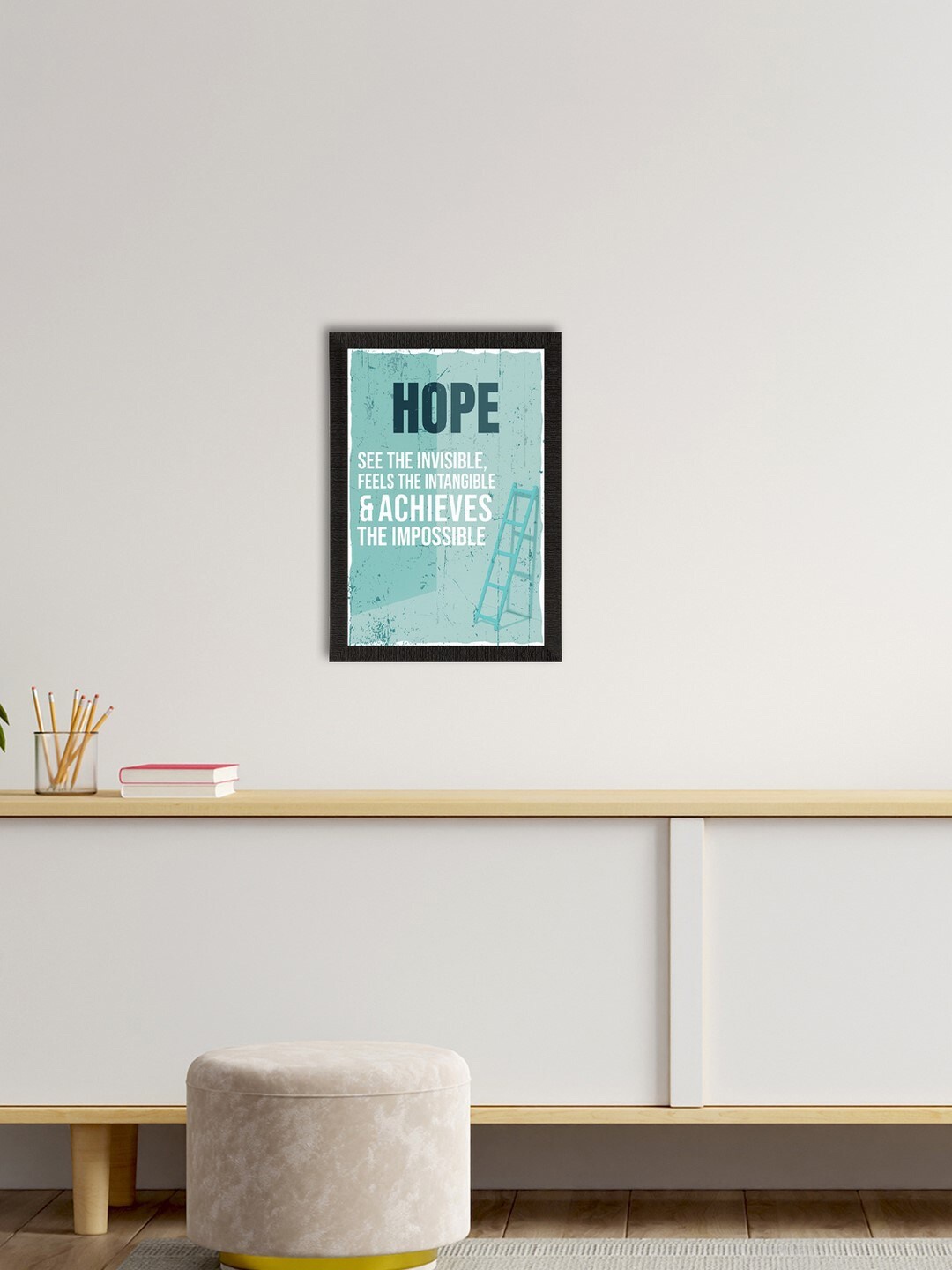 eCraftIndia Sea Green & White Motivational Quote Satin Matte Texture UV Wall Painting
eCraftIndia Sea Green & White Motivational Quote Satin Matte Texture UV Wall Painting