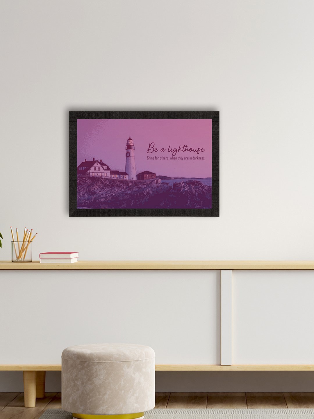 eCraftIndia Purple & Blue Seaside Lighthouse View Satin Matte Texture UV Wall Painting
eCraftIndia Purple & Blue Seaside Lighthouse View Satin Matte Texture UV Wall Painting