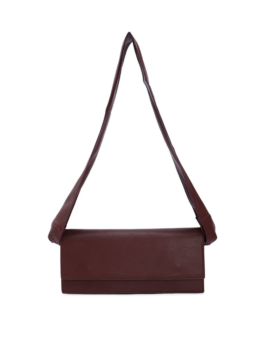 FOREVER 21 Brown Solid Sling Bag