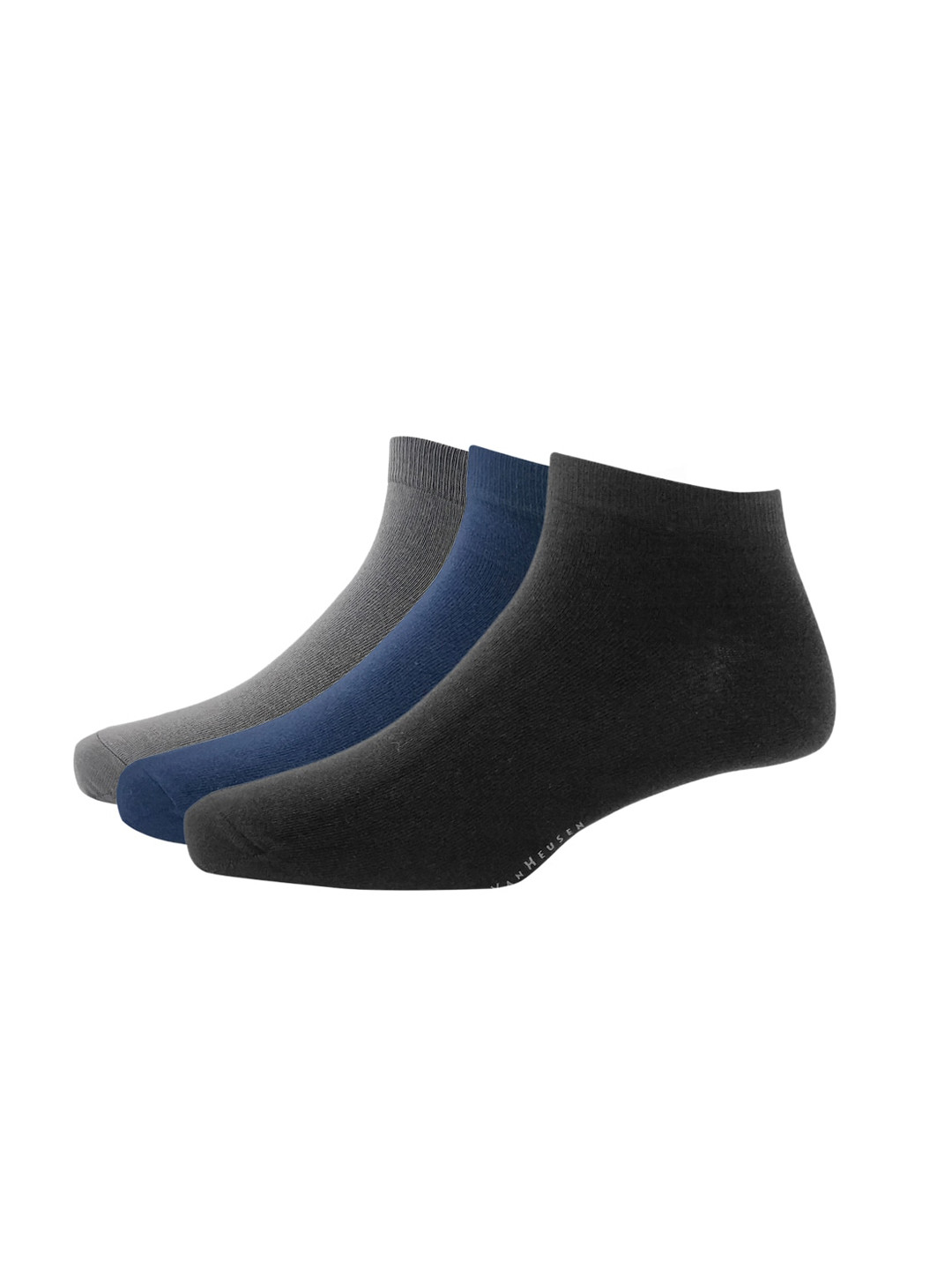 Van Heusen Men Pack Of 3 Solid Ankle-Length Socks, Black
Van Heusen Men Pack Of 3 Solid Ankle-Length Socks, Black