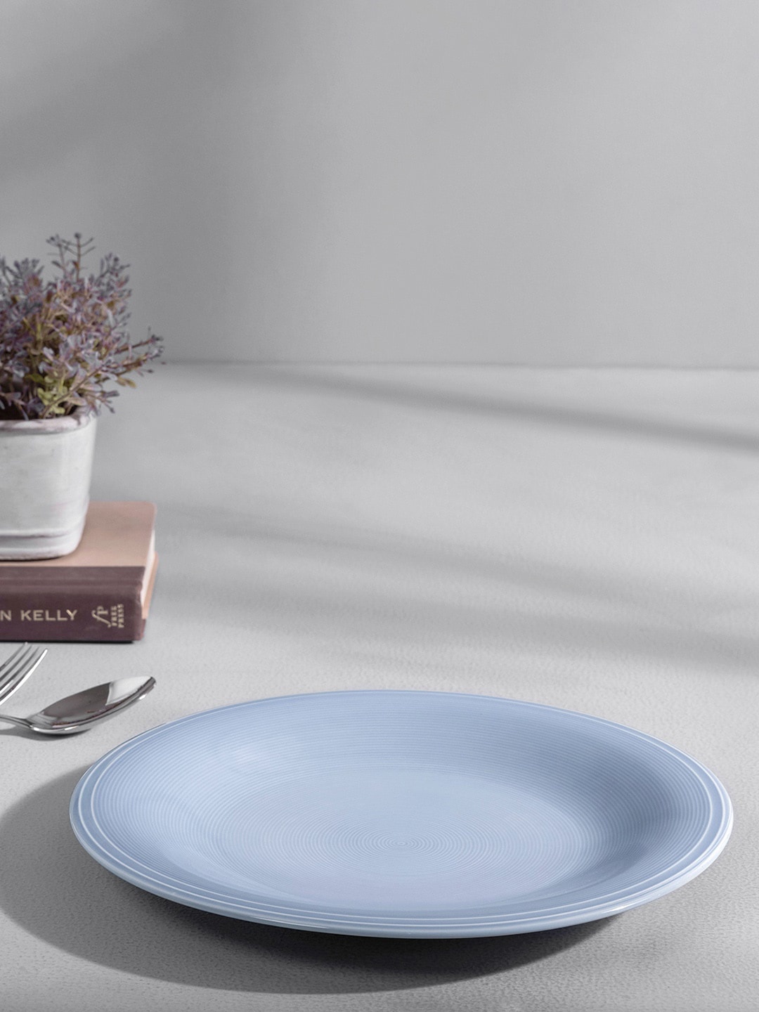 Pure Home and Living Blue Set Of 2 Serene Ocean Dinner Plate