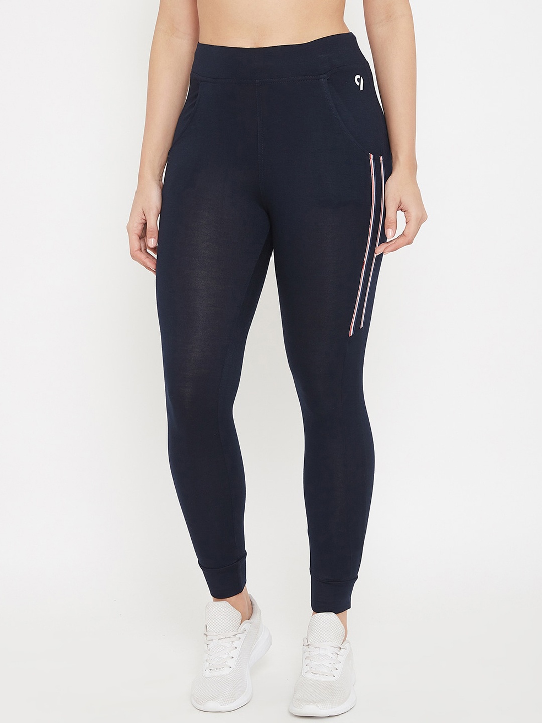 C9 AIRWEAR Women Navy Blue Solid Joggers