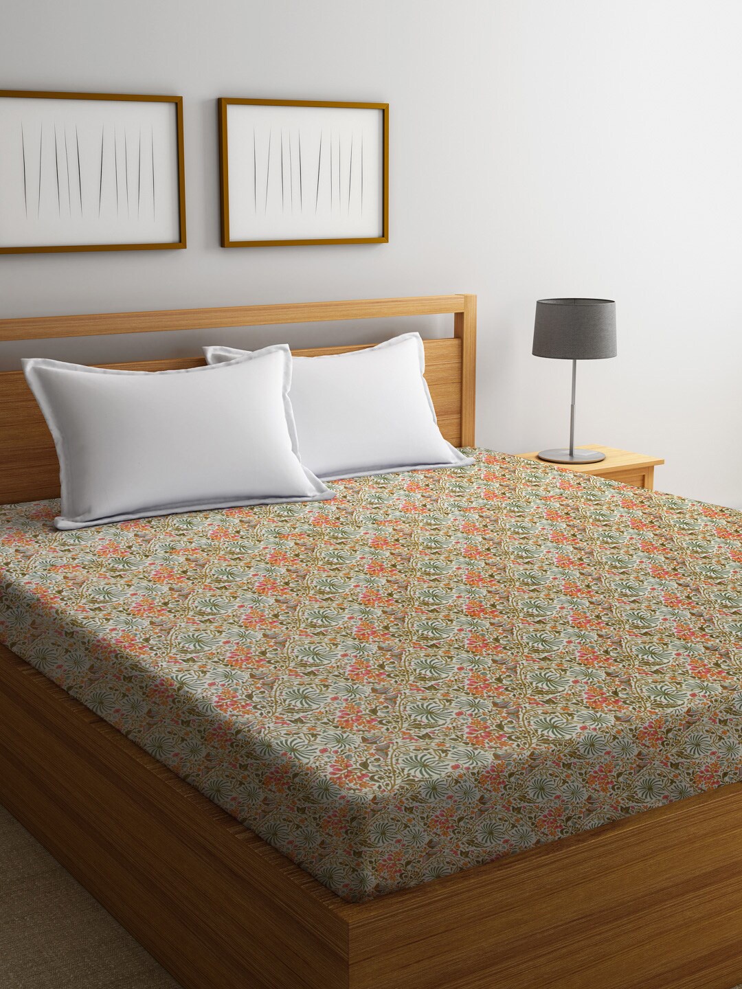 Rajasthan Decor White & Orange Screen Printed Double King Size Cotton Mattress Protector
Rajasthan Decor White & Orange Screen Printed Double King Size Cotton Mattress Protector