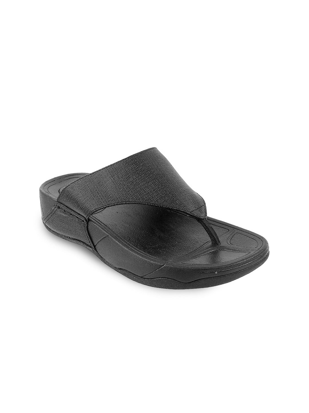WALKWAY by Metro Men Black Comfort Sandals