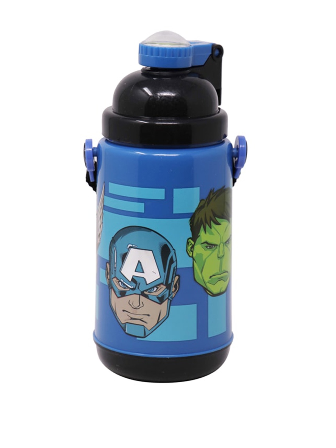 Marvel Boys Blue & Black Printed Avenger Water Bottle