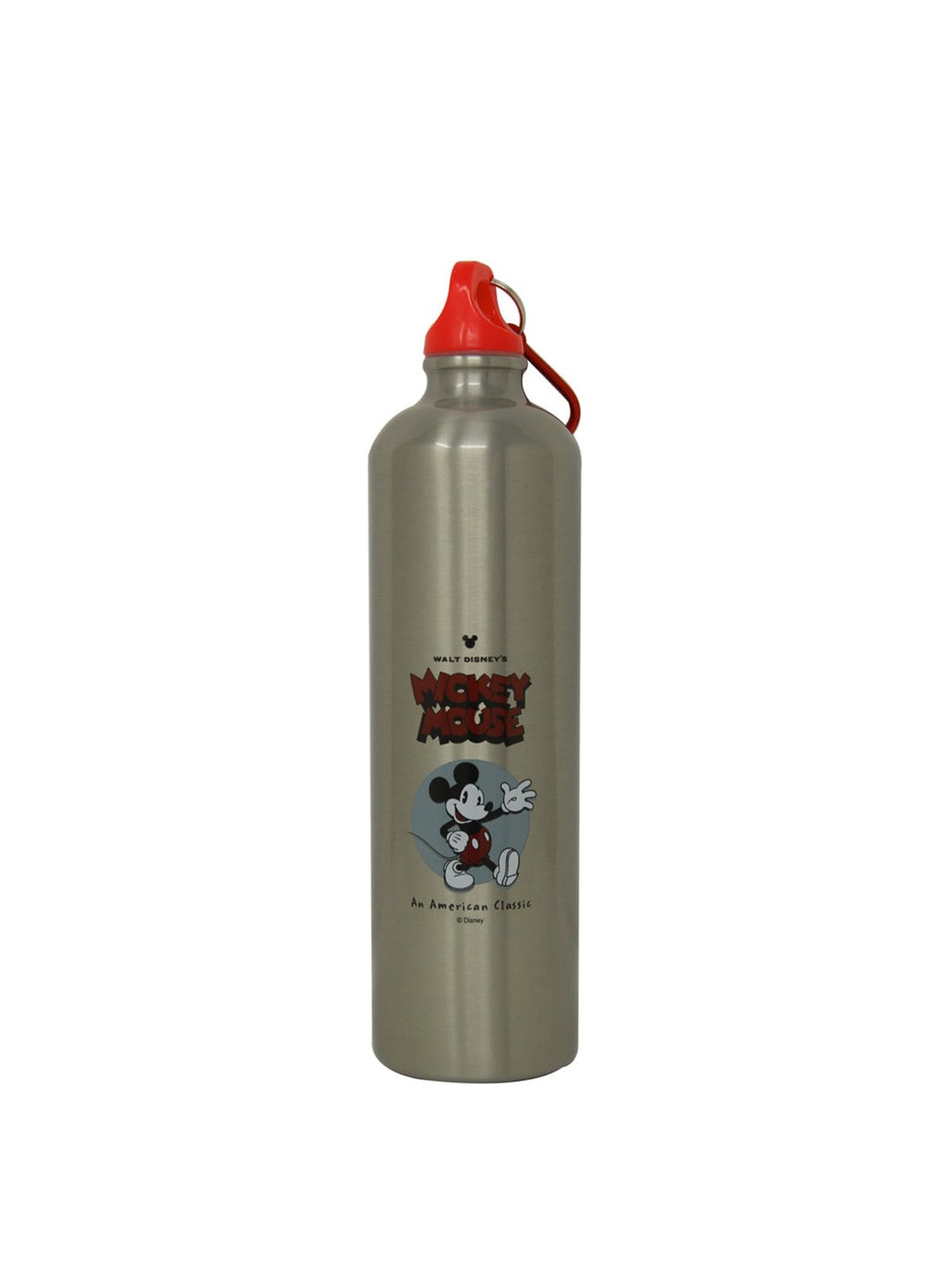 Disney Kids Silver-Toned & Red Mickey Mouse Printed Stainless Steel Water Bottle 750 ML
Disney Kids Silver-Toned & Red Mickey Mouse Printed Stainless Steel Water Bottle 750 ML
