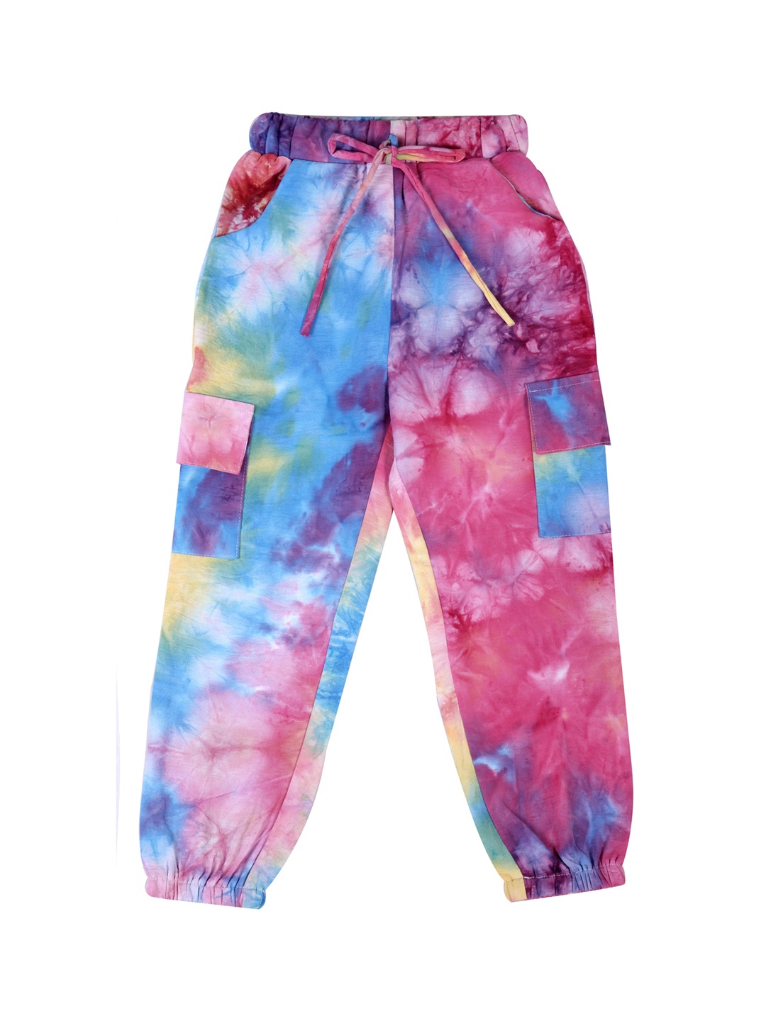 Hunny Bunny Girls Blue & Pink Tie and Dye Printed Comfort-Fit Joggers, Yellow
Hunny Bunny Girls Blue & Pink Tie and Dye Printed Comfort-Fit Joggers, Yellow