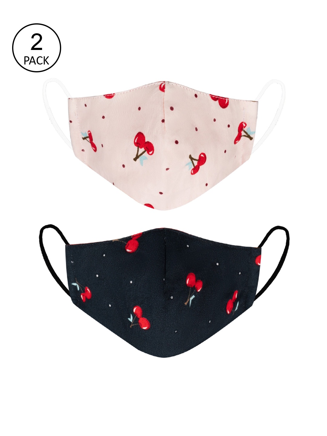 VEA Kids Pack Of 2 Printed 3-Ply Reusable 5-Layered Protective Outdoor Cotton Masks, Navy blue
VEA Kids Pack Of 2 Printed 3-Ply Reusable 5-Layered Protective Outdoor Cotton Masks, Navy blue