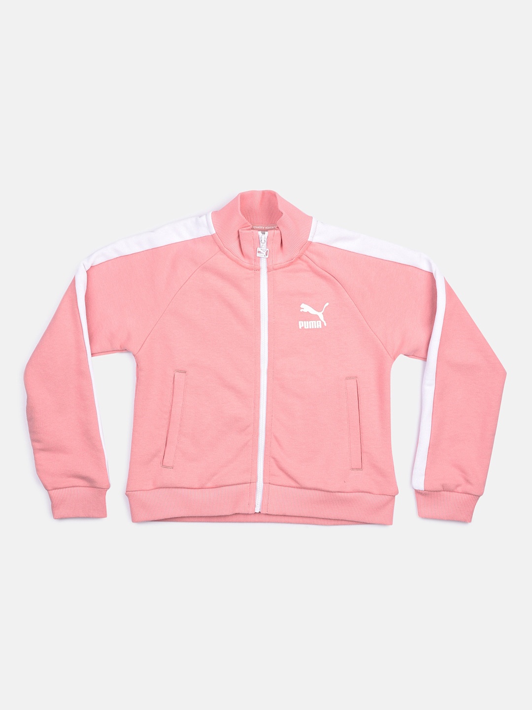 Puma Girls Pink Sporty Jacket