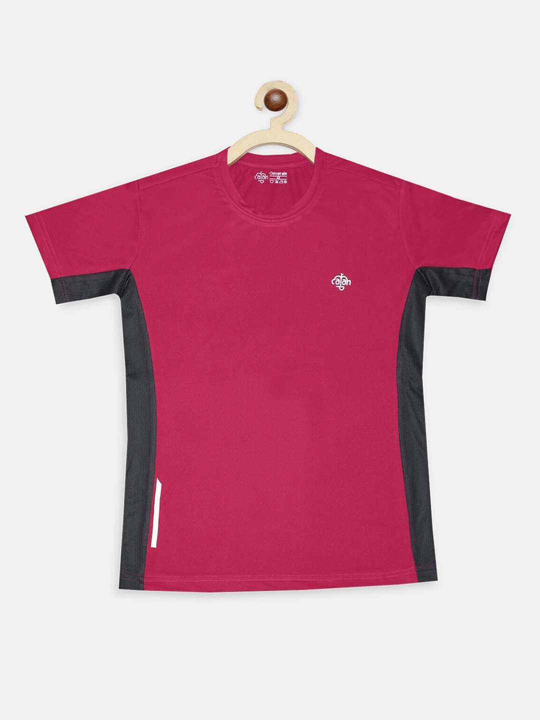 CHIMPRALA Girls Pink Outdoor T-shirt