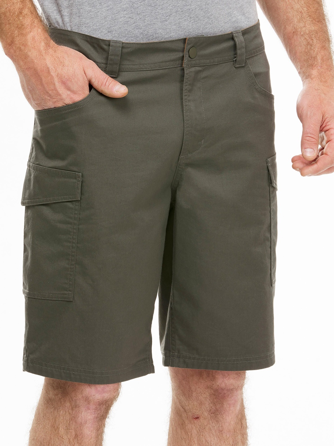 Quechua By Decathlon Men Olive Green Solid Regular Fit Regular Hiking and Trekking Shorts
Quechua By Decathlon Men Olive Green Solid Regular Fit Regular Hiking and Trekking Shorts