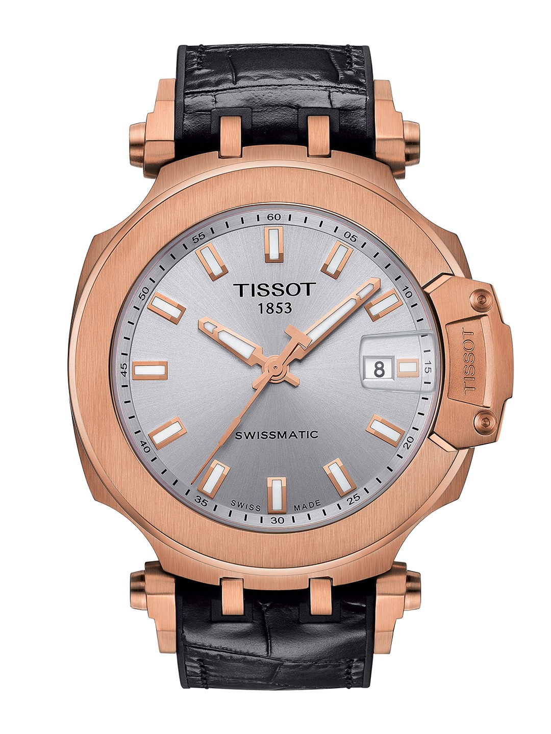TISSOT Men Silver-Toned Analogue Watch - T1154073703100