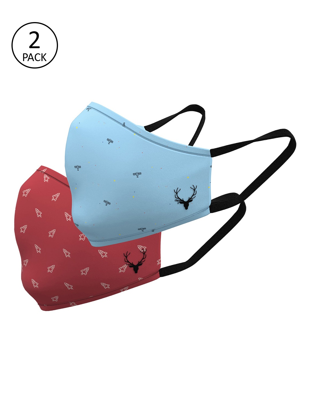 Allen Solly Junior Unisex Kids Pack Of 2 3-Ply Reusable Pure Cotton Protective Outdoor Masks, Red
Allen Solly Junior Unisex Kids Pack Of 2 3-Ply Reusable Pure Cotton Protective Outdoor Masks, Red
