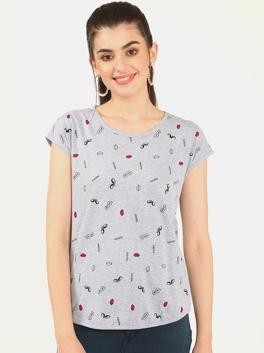 V2 Value & Variety Grey & Black Regular Top
V2 Value & Variety Grey & Black Regular Top