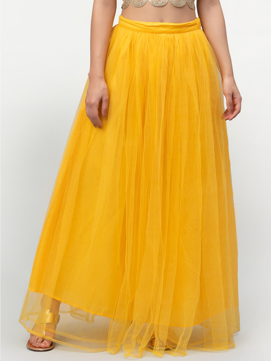 studio rasa Yellow Flared Maxi Skirt
studio rasa Yellow Flared Maxi Skirt