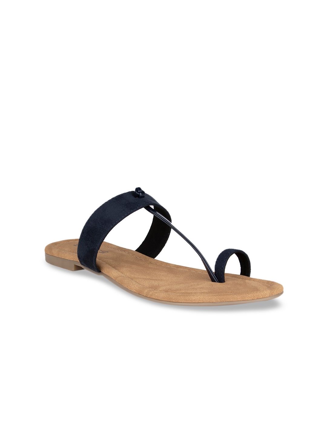 SOLES Women Blue One Toe Flats