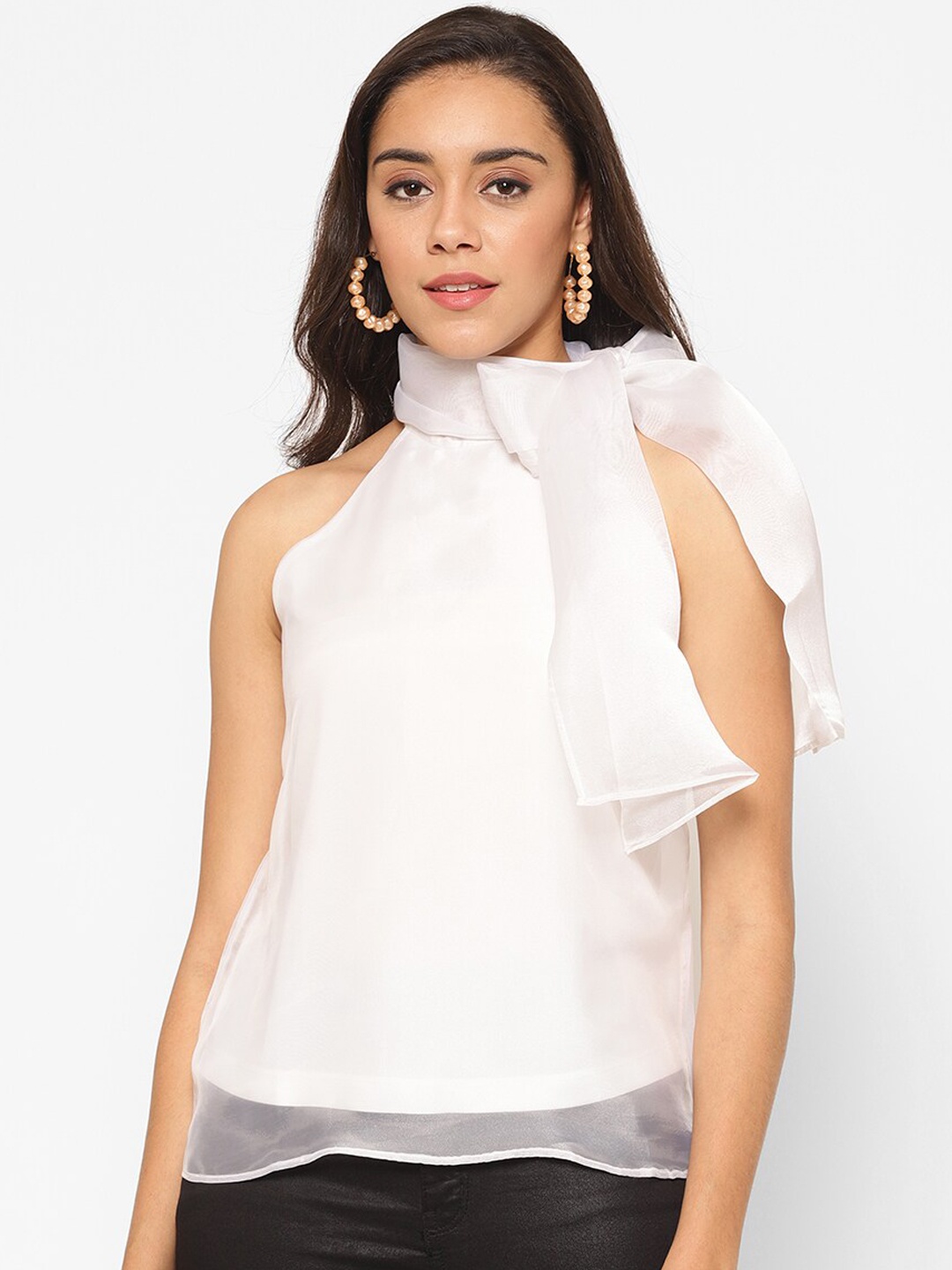HOUSE OF KKARMA White Regular Top