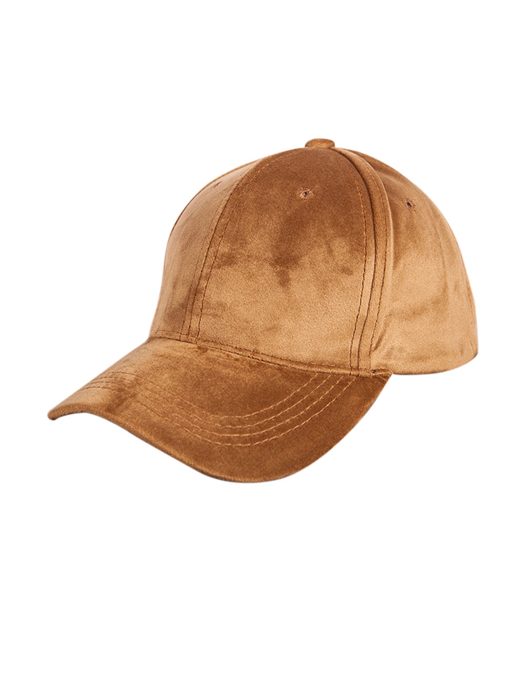 Bunnywave Unisex Khaki Solid Snapback Cap