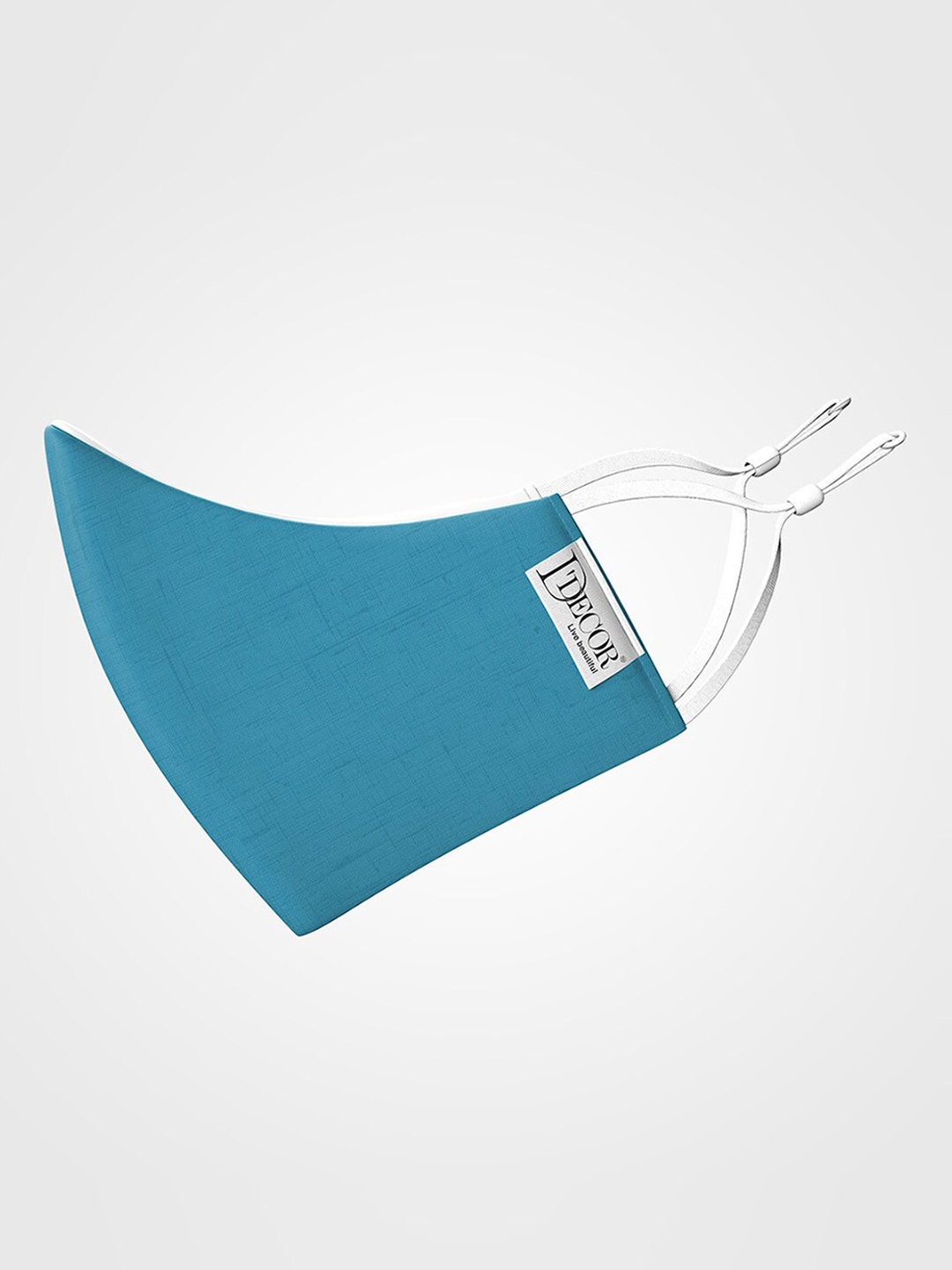 DDecor Women Teal Blue Solid 3-Ply Cotton Reusable Anti-Viral Protective Outdoor Face Mask
DDecor Women Teal Blue Solid 3-Ply Cotton Reusable Anti-Viral Protective Outdoor Face Mask