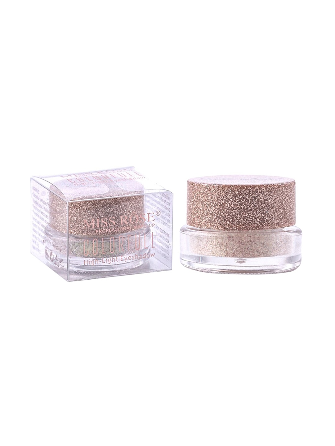 MISS ROSE Single Glitter Eyeshadow 20 g - Say It Isni So 7001-005M 04, Silver