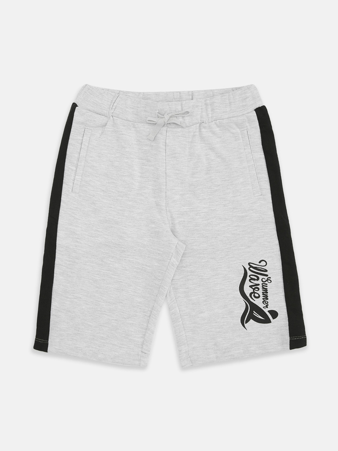 Pantaloons Junior Boys Grey Melange Mid-Rise Regular Shorts 
Pantaloons Junior Boys Grey Melange Mid-Rise Regular Shorts