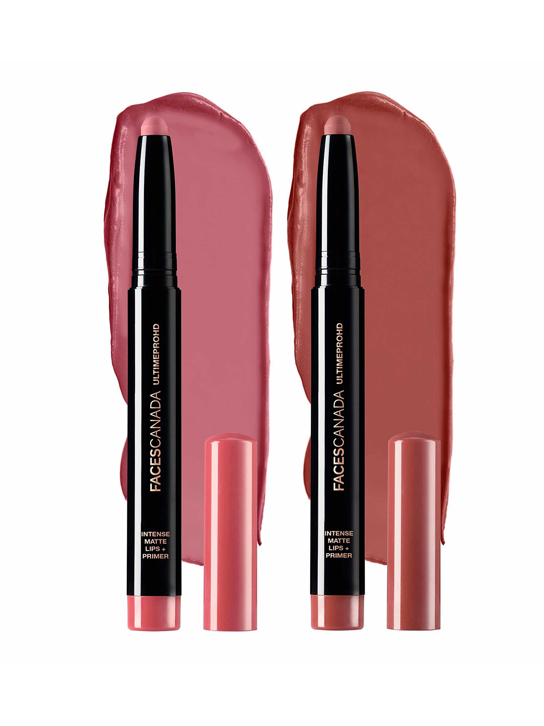 FACES CANADA Set of 2 HD Matte Perfection 01 & Natural Coco 12 Feather Light Lipstick, Multi
FACES CANADA Set of 2 HD Matte Perfection 01 & Natural Coco 12 Feather Light Lipstick, Multi