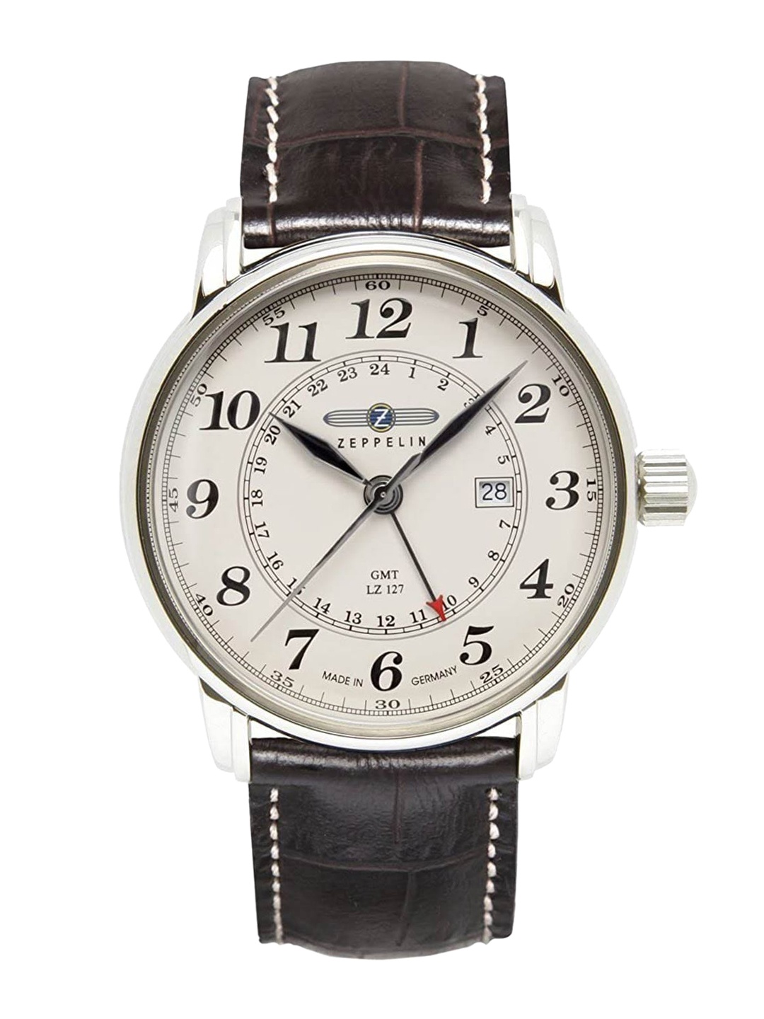 ZEPPELIN Men Beige Printed Dial & Brown Leather Textured Straps Analogue Watch 76425
ZEPPELIN Men Beige Printed Dial & Brown Leather Textured Straps Analogue Watch 76425