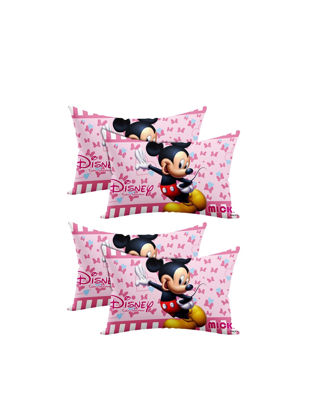 Kuber Industries Kids Set Of 4 Pink & Black Mickey Printed Micro Fiber Filled Sleep Pillow
Kuber Industries Kids Set Of 4 Pink & Black Mickey Printed Micro Fiber Filled Sleep Pillow