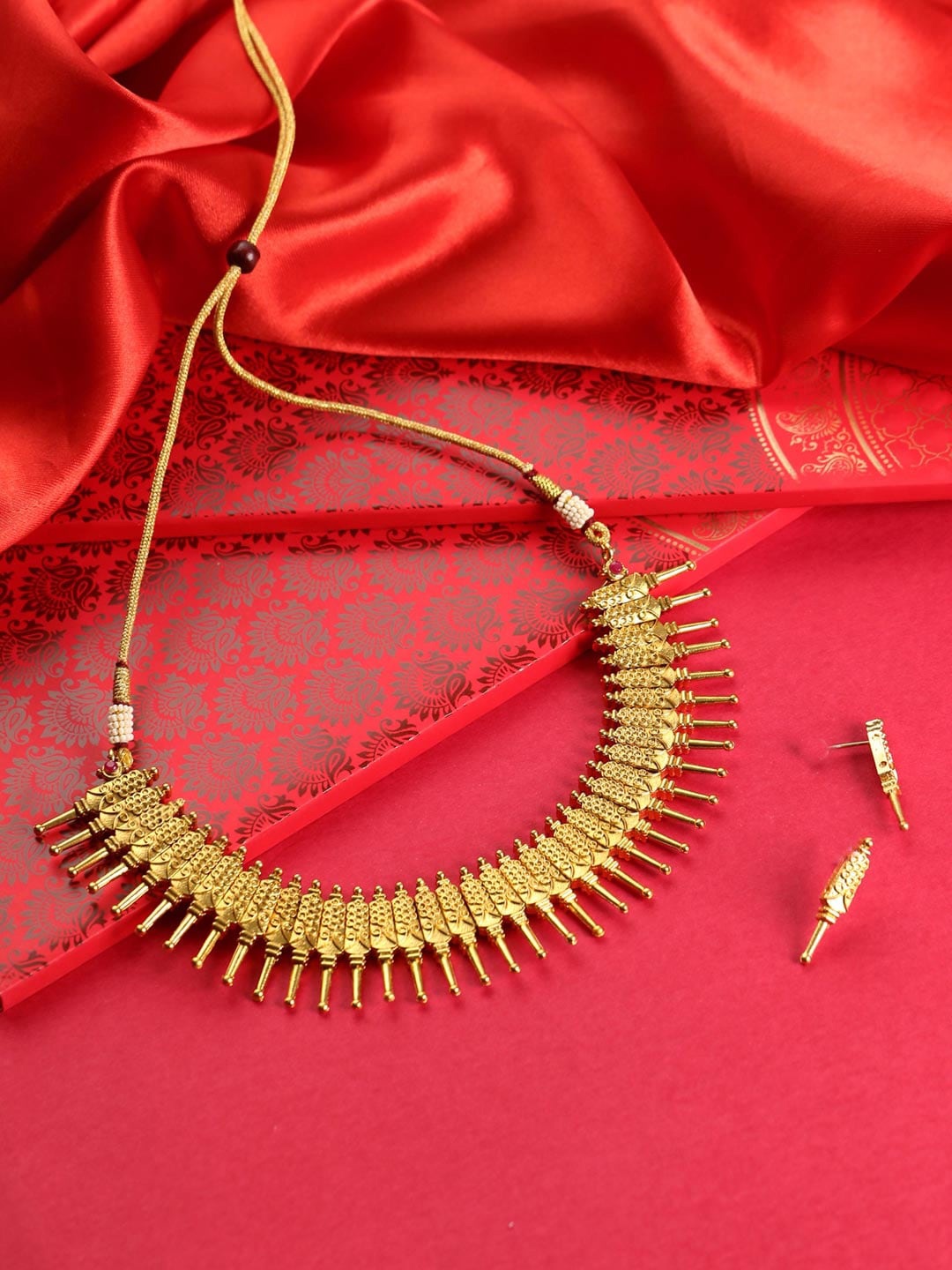 Priyaasi Gold-Plated Handcrafted Jewellery Set