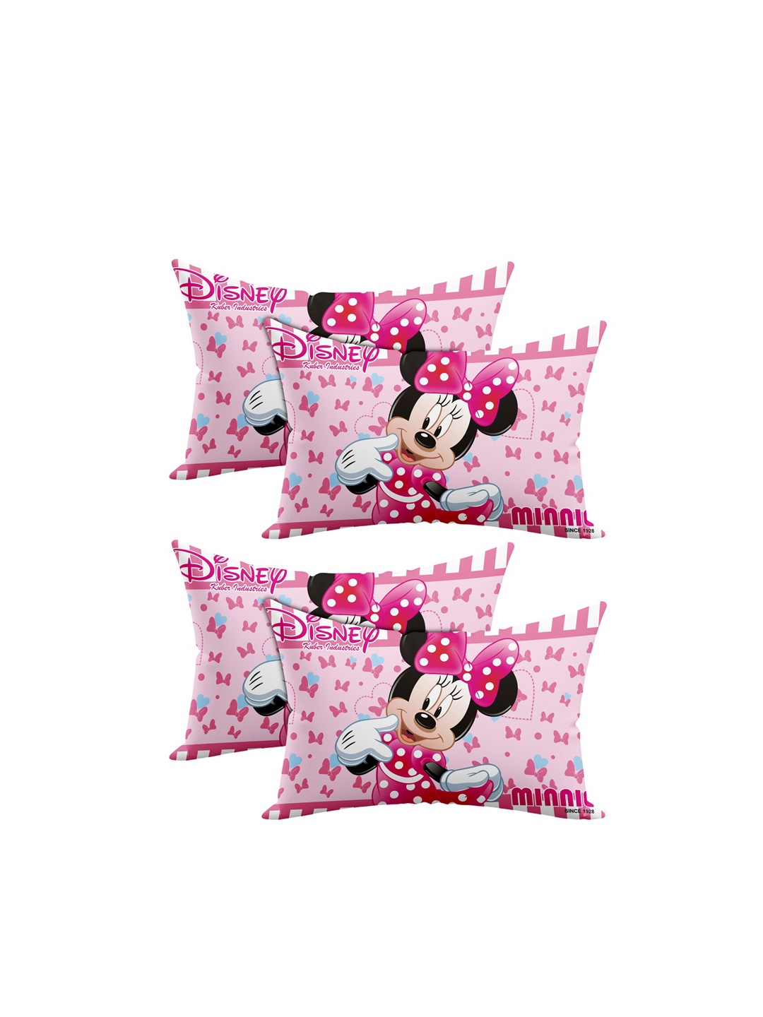 Kuber Industries Kids Set Of 4 Pink & Black Mickey Printed Micro Fiber Filled Pillows
Kuber Industries Kids Set Of 4 Pink & Black Mickey Printed Micro Fiber Filled Pillows