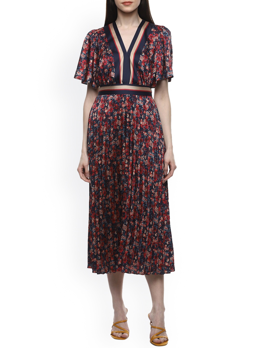 LIU JO Navy Blue Maxi Dress