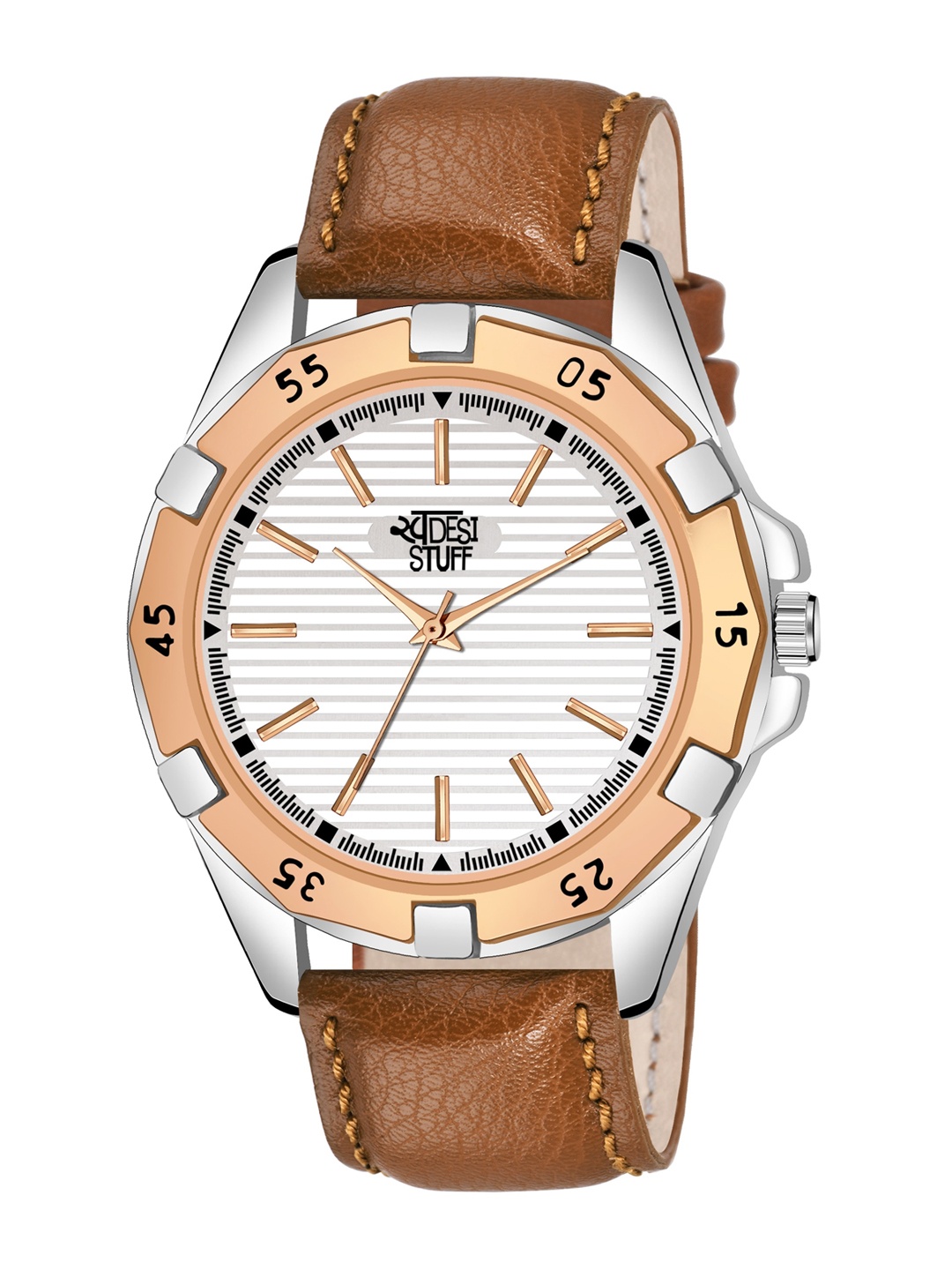 SWADESI STUFF Boys White Printed Dial & Brown Leather Straps Analogue Watch FOX 29-Brown
SWADESI STUFF Boys White Printed Dial & Brown Leather Straps Analogue Watch FOX 29-Brown