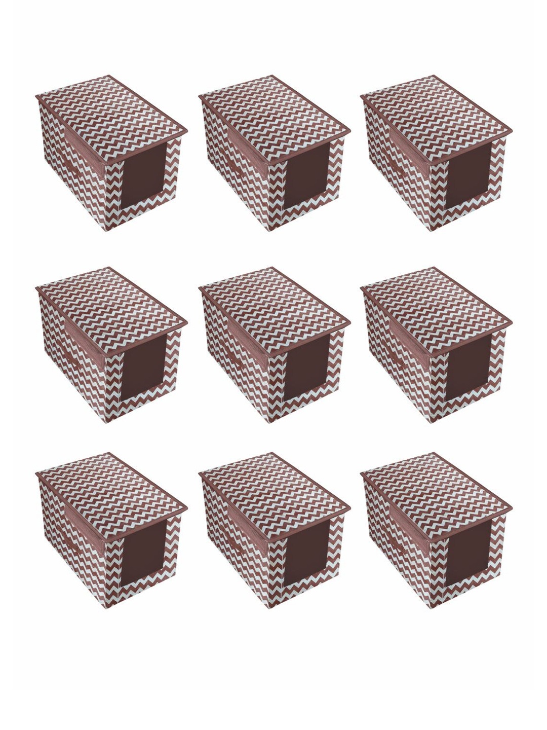 prettykrafts Set Of 9 Brown & White Printed Shirt Stacker Closet Organizers With Lids
prettykrafts Set Of 9 Brown & White Printed Shirt Stacker Closet Organizers With Lids