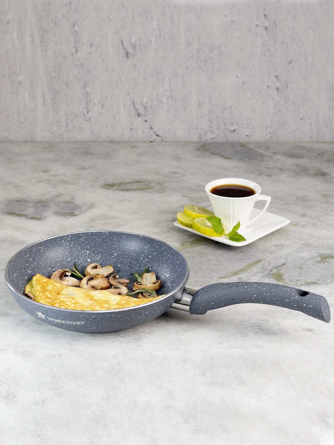 Wonderchef Grey Granite Range Fry Pan