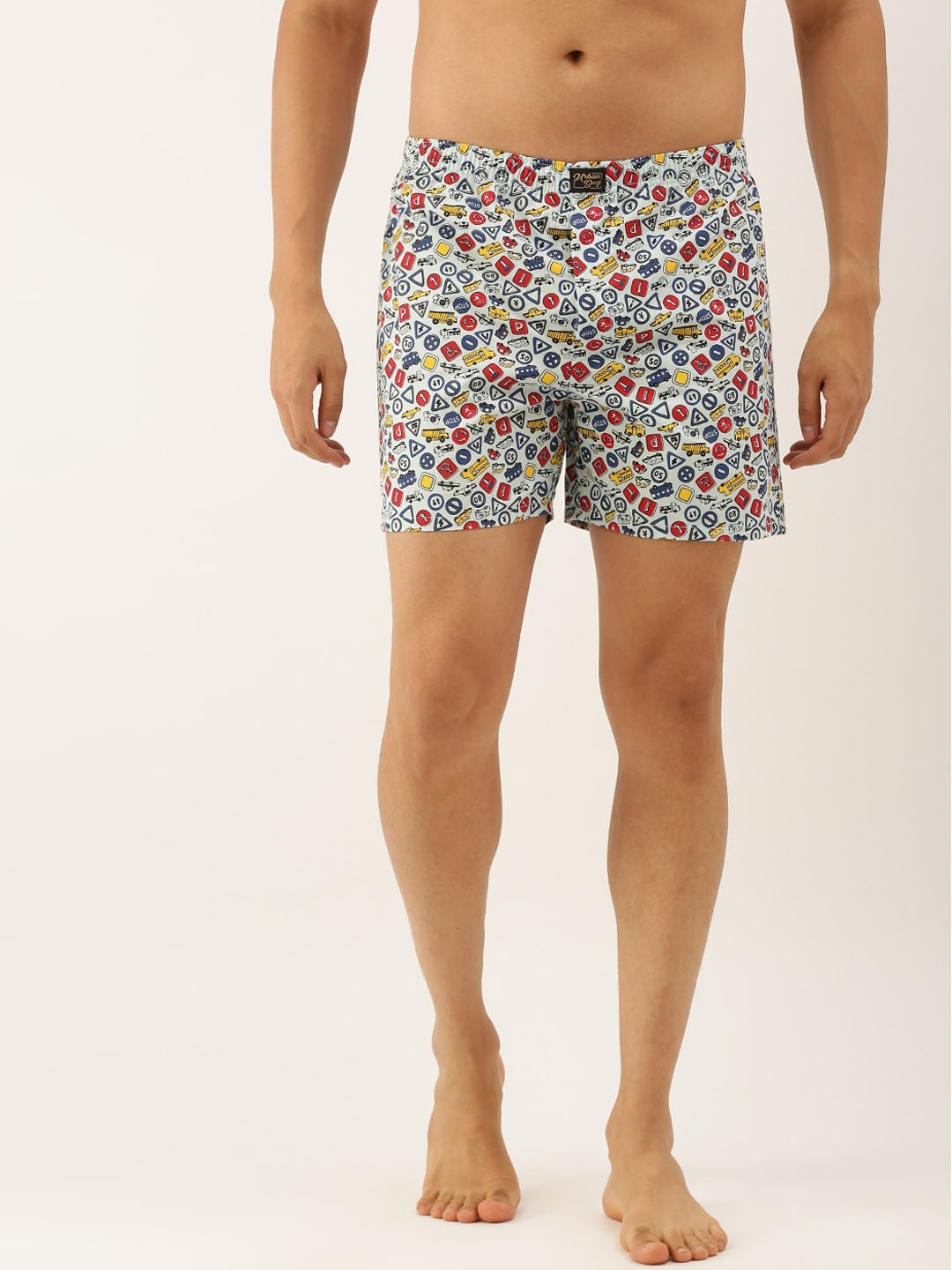 Urban Dog Men Assorted Pure Cotton Boxer UDBX405